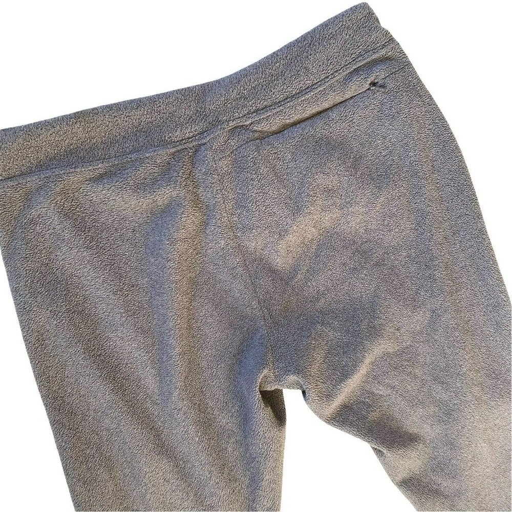 The North Face Fleece Sweat Pants Women's Size XS Gray Back Zip Straight Leg - Picture 5 of 10